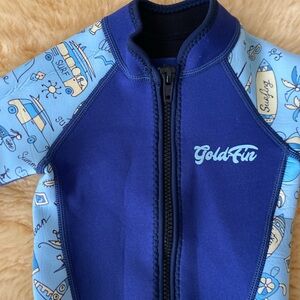 GoldFin Shorty Style Wetsuit - Toddler Size 2